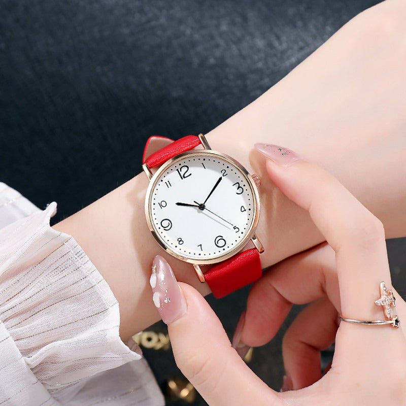 Red &amp; Rose Gold  - Wrist Watch