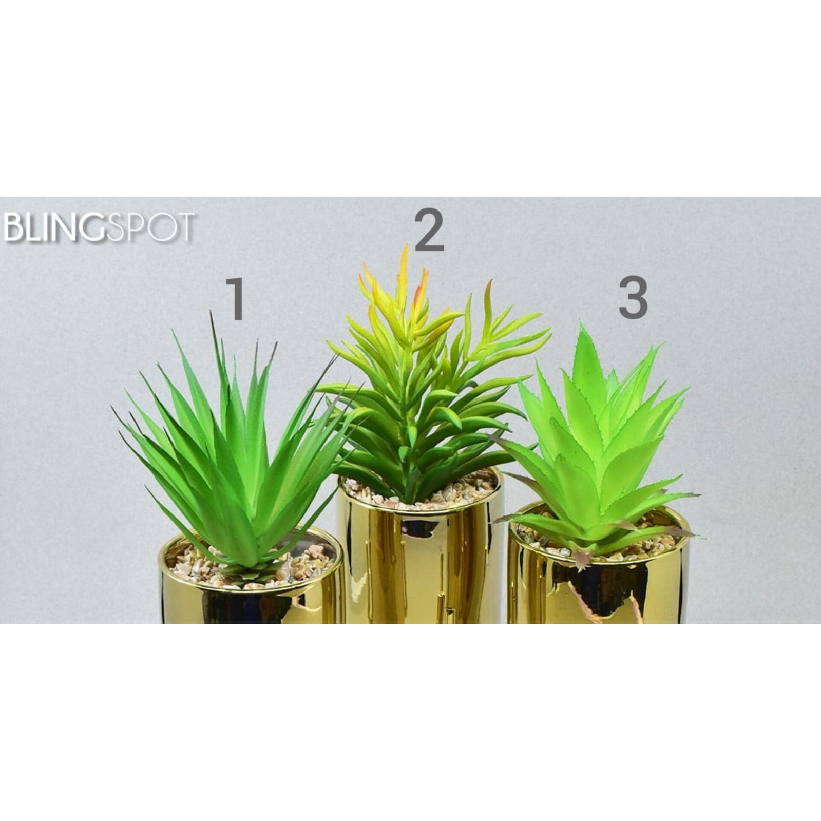 Pure Gold Foil - Faux Plant