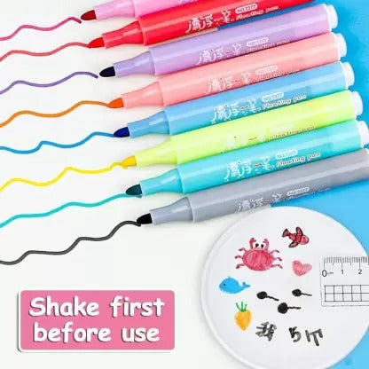 Floating Pen Markers Set of 7