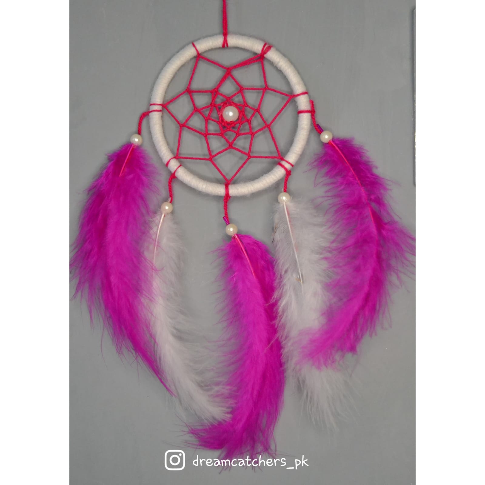 Pink & White   - Dream Catcher