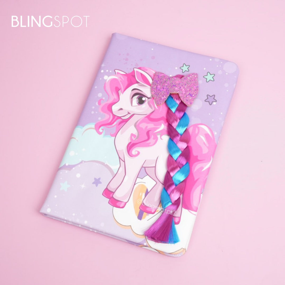 Princess Unicorn Cushioned Cover  - Journal