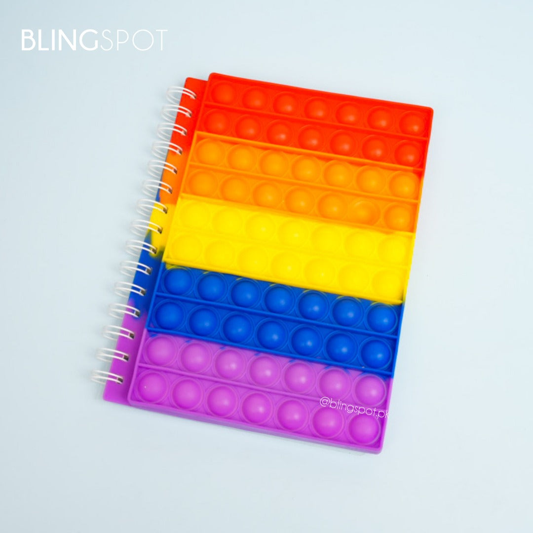 Rainbow Colors Pop It - Journal
