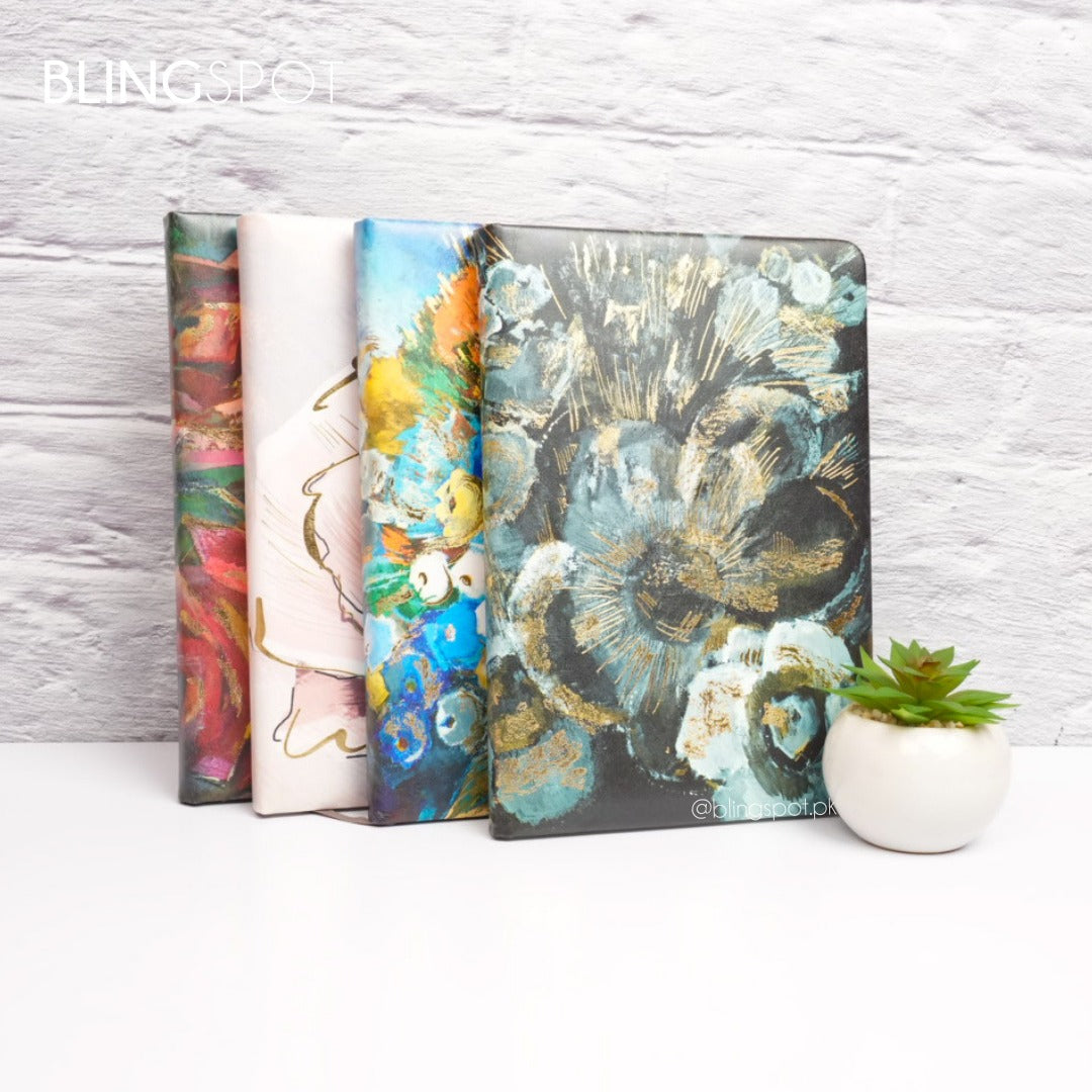 Elegant Floral Paintings Journal