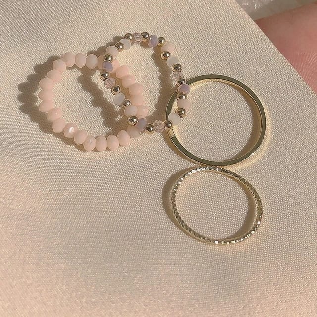 Beaded Ring Set - Style 2