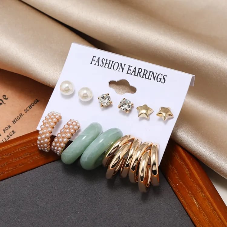 Fancy Hoops Style 5 - Earring Set