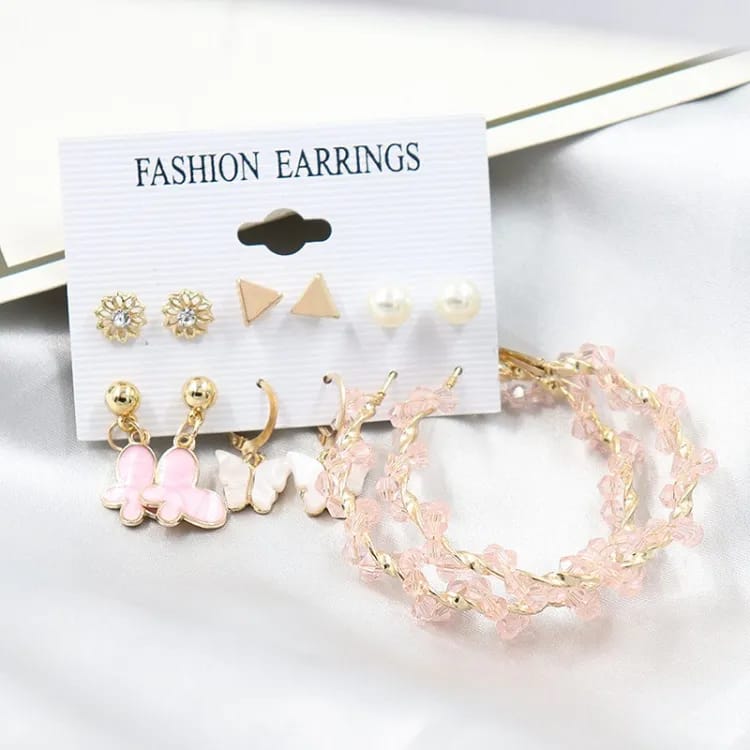 Fancy Hoops Style 7 - Earring Set