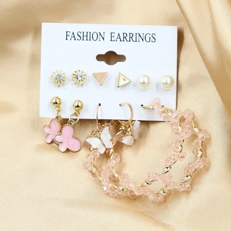 Fancy Hoops Style 7 - Earring Set