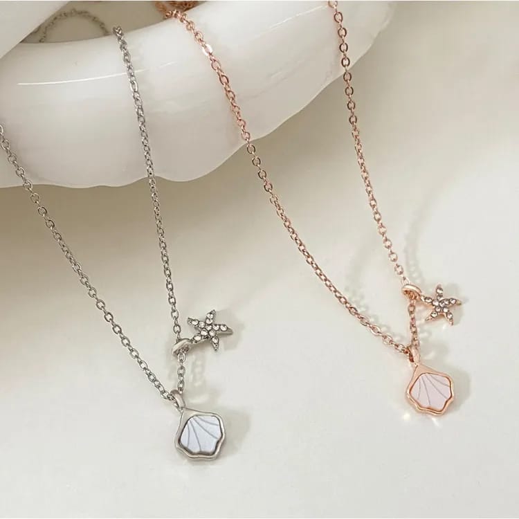 Shell & Star  - Necklace