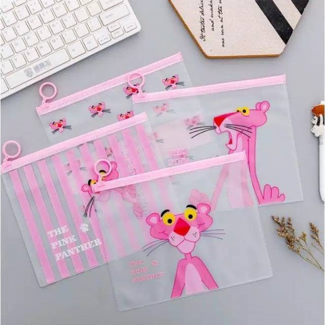 Pink Panther Pouch Water Resistant