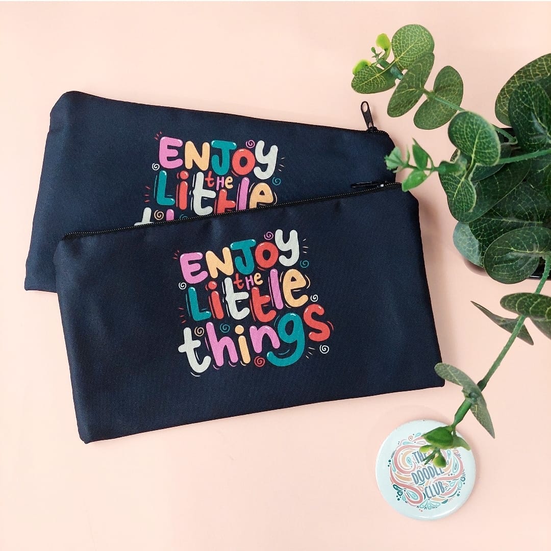 Enjoy The Little Things - Pouch