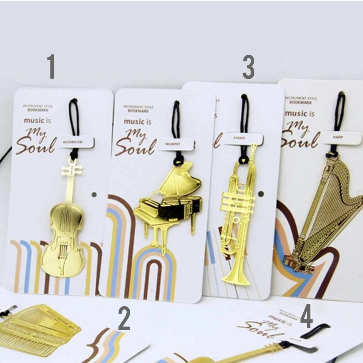 Music Is My Soul Bookmark - Style 2