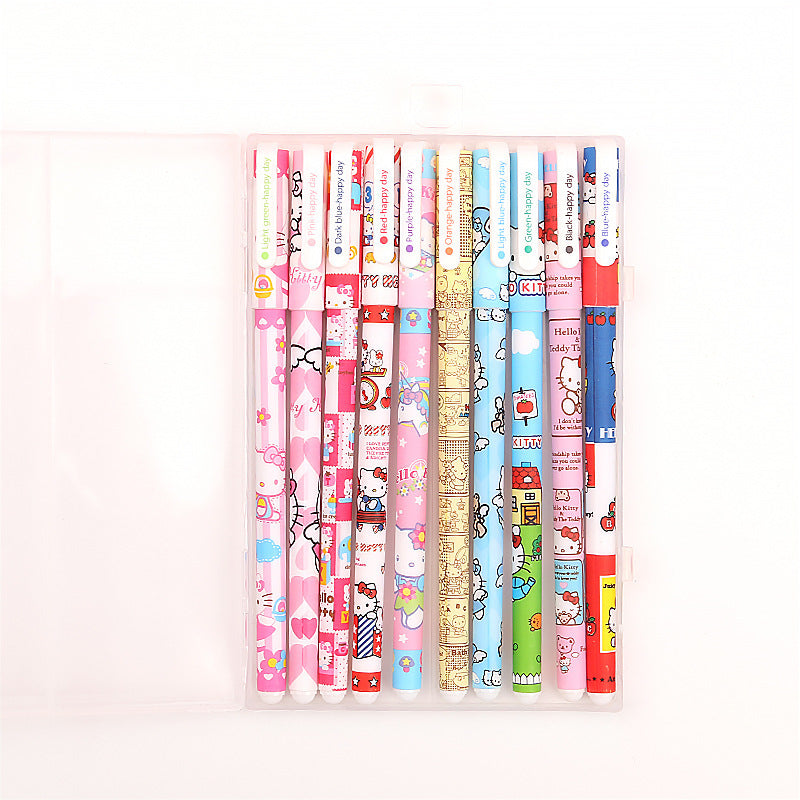 Kawai Cat - Gel Pen Set