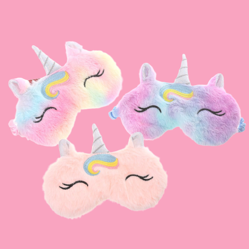 Sleepy Rainbow Unicorn - Eye Mask