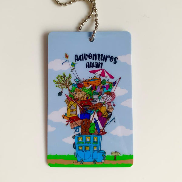 Adventure Awaits -  Luggage Tag