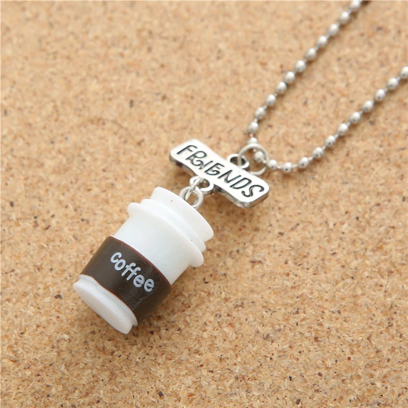 Cookie &amp; Coffee Best Friends - Necklace Set
