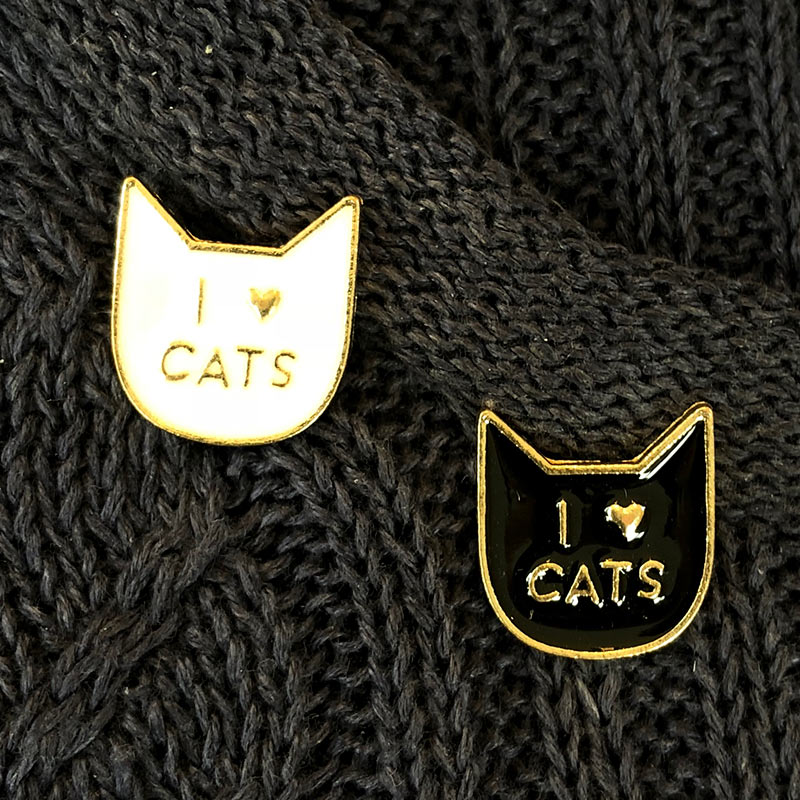 I Love Cat - Enamel Pin