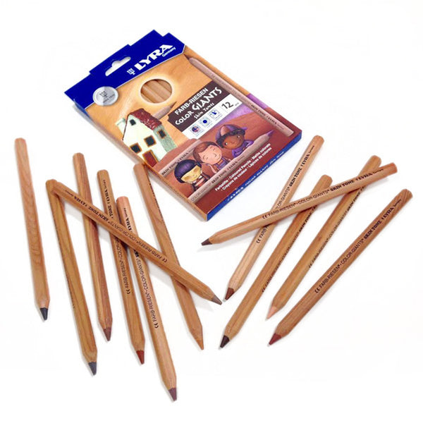 Lyra Giants Skin Tone Color Pencils Set of 12