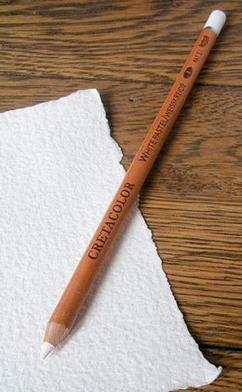 Cretacolor White Charcoal Pastel Pencil