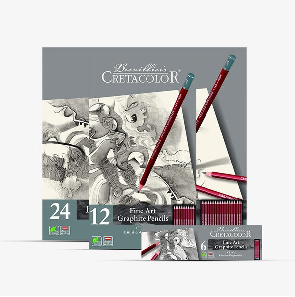 Cretacolor Fine Art Graphite Pencils Set