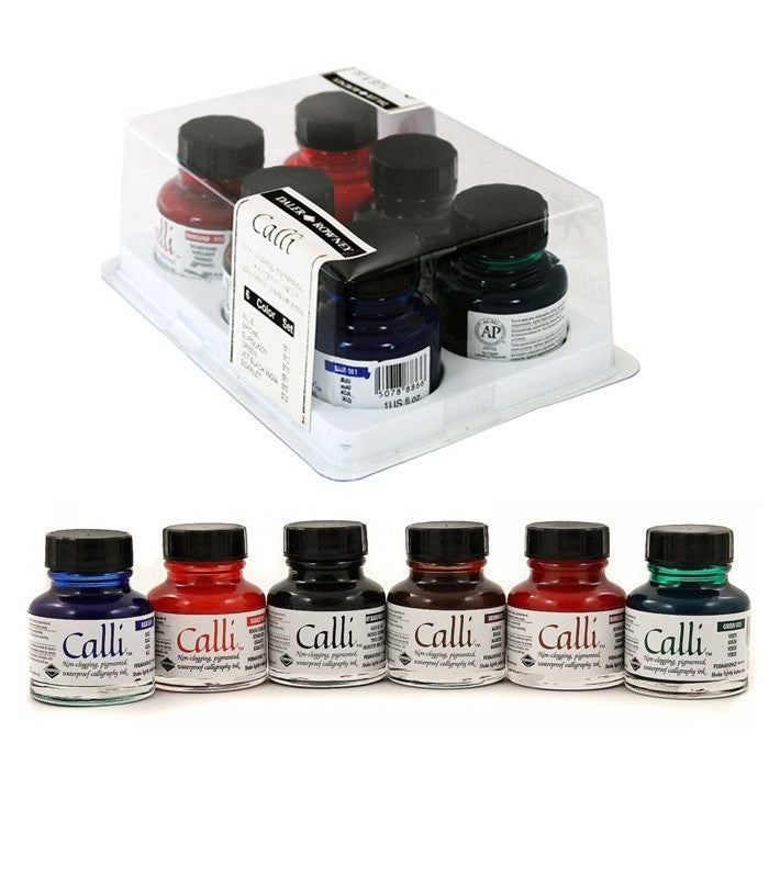 Daler Rowney Calligraphy Water Proof Ink 30 ml Bottle.