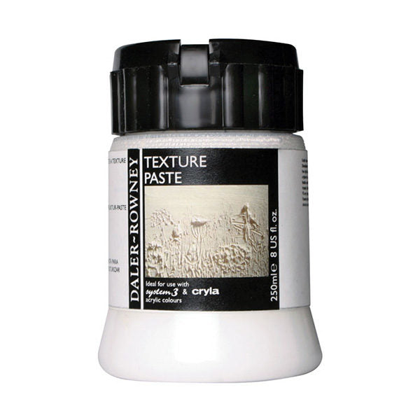 Daler Rowney Artist Quality Texture Paste in 250ml Jar For Acrylics.