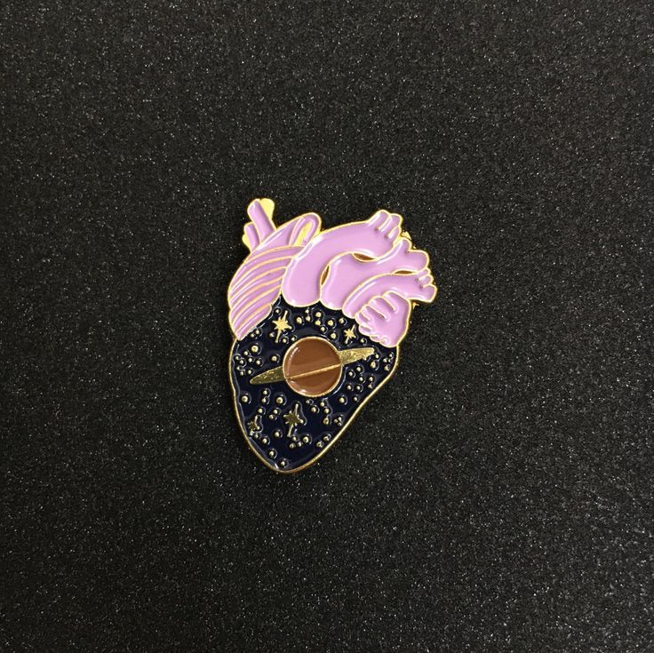 Courage Dear Hearts  - Enamel Pin