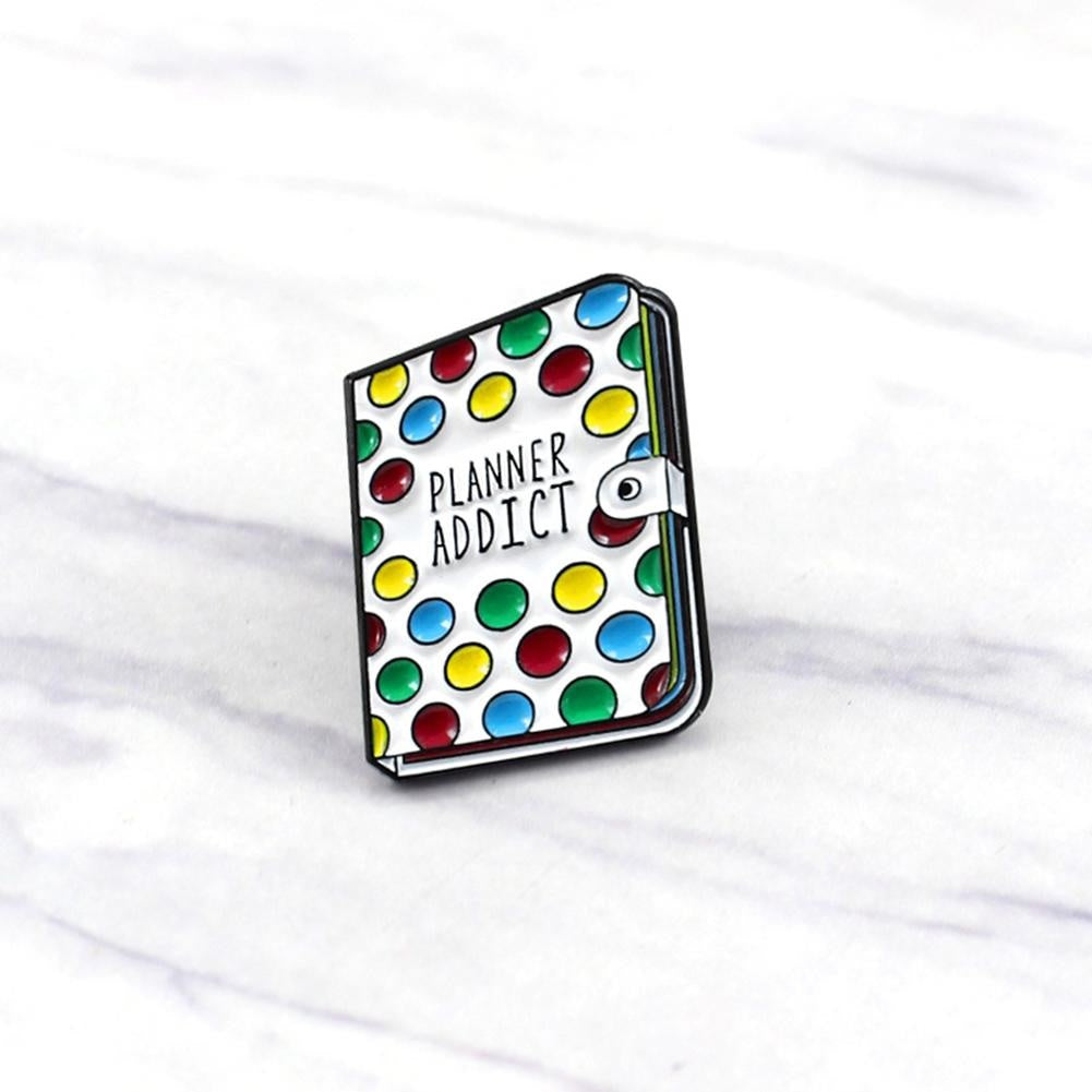 Planner Addict Enamel Pin