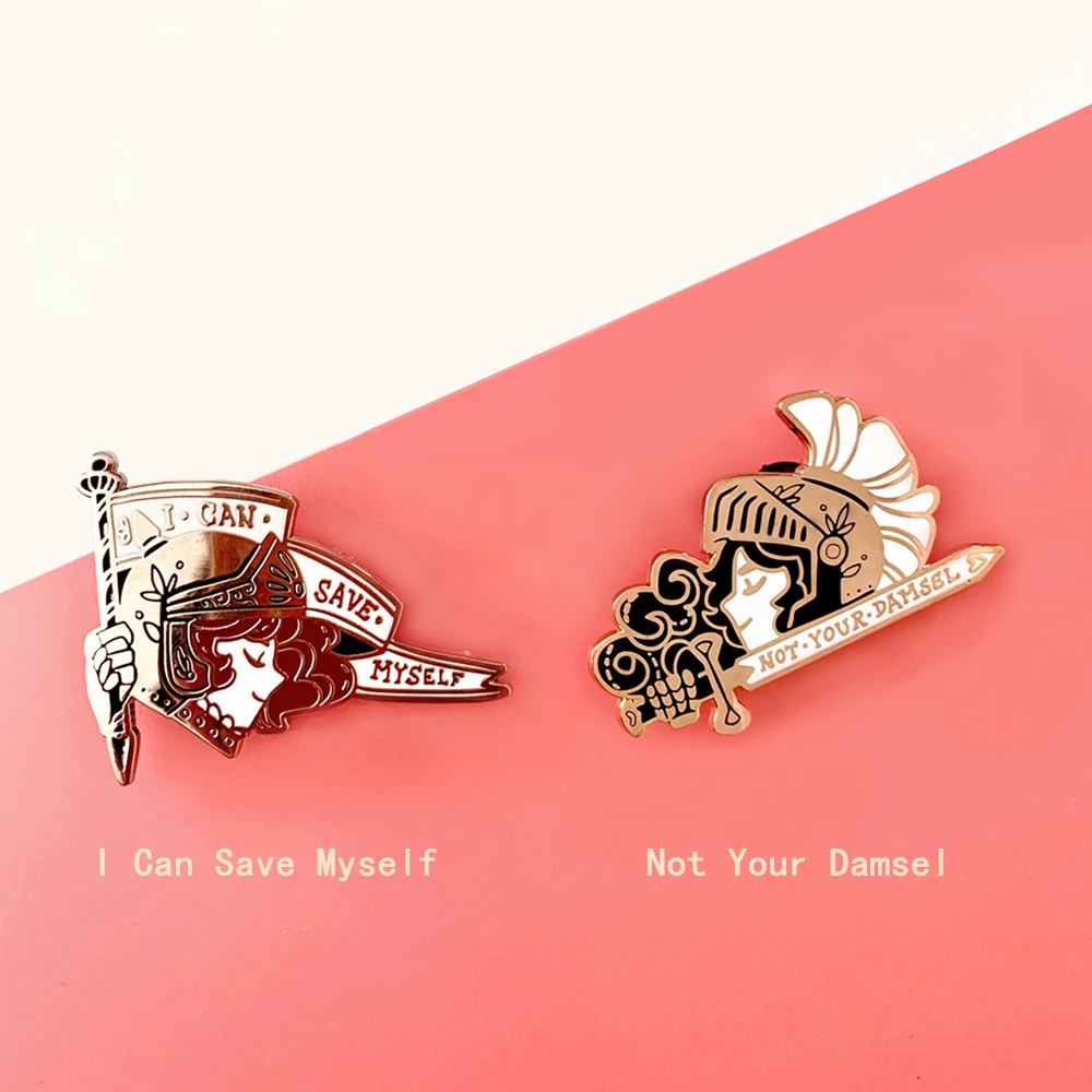 I Can Save My Self  - Enamel Pin