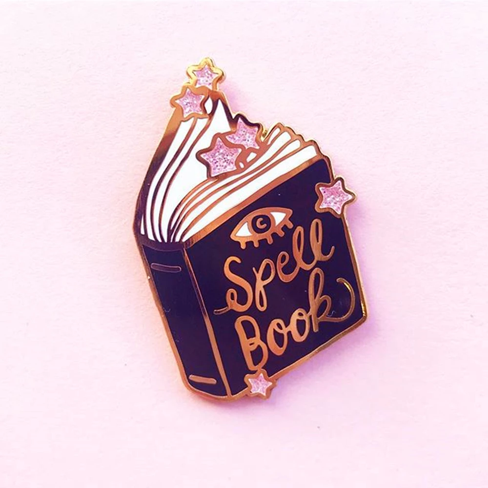 Spell Book - Enamel Pin