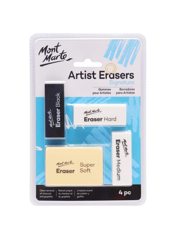 Artist Erasers Signature Set of 4