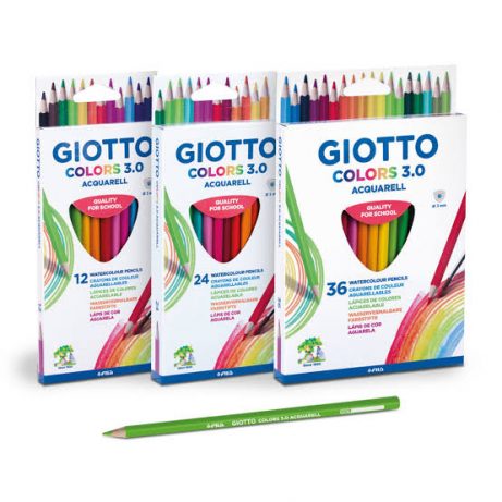 Giotto watercolour Colors Pencils 3.0 Set