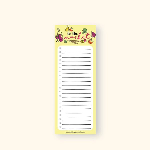 To the Market List Notepad