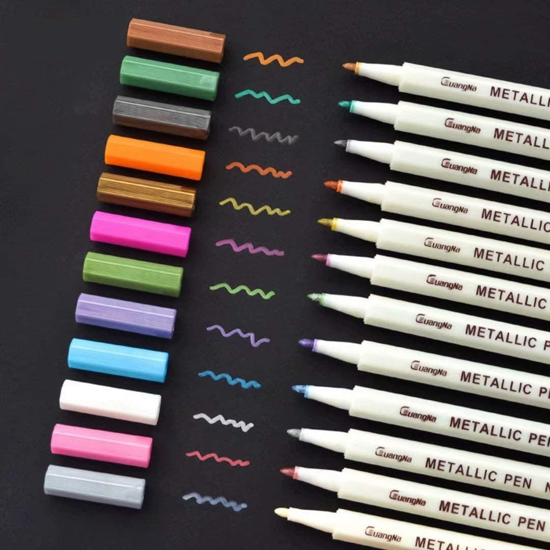Metallic Color Pen Set Of 10