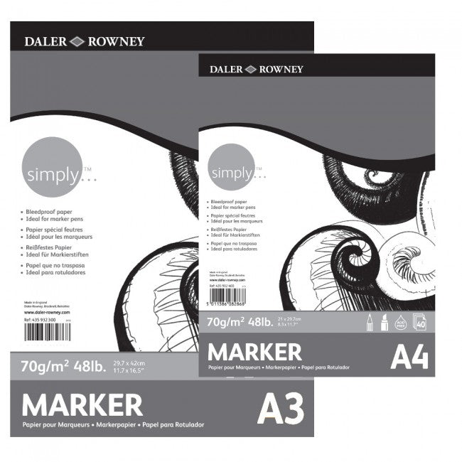 Daler Rowney Simply Marker Pads