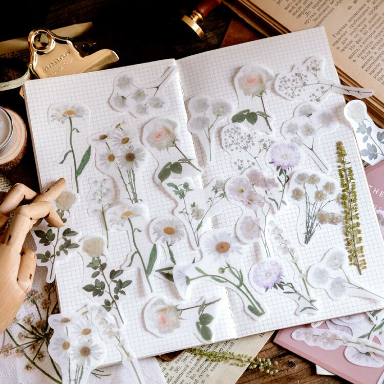 Vintage Floral Stickers