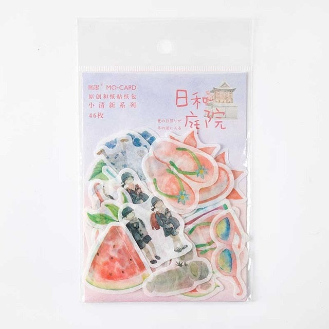 Creative Daily Life Fruits &amp; Plants Food Stickers