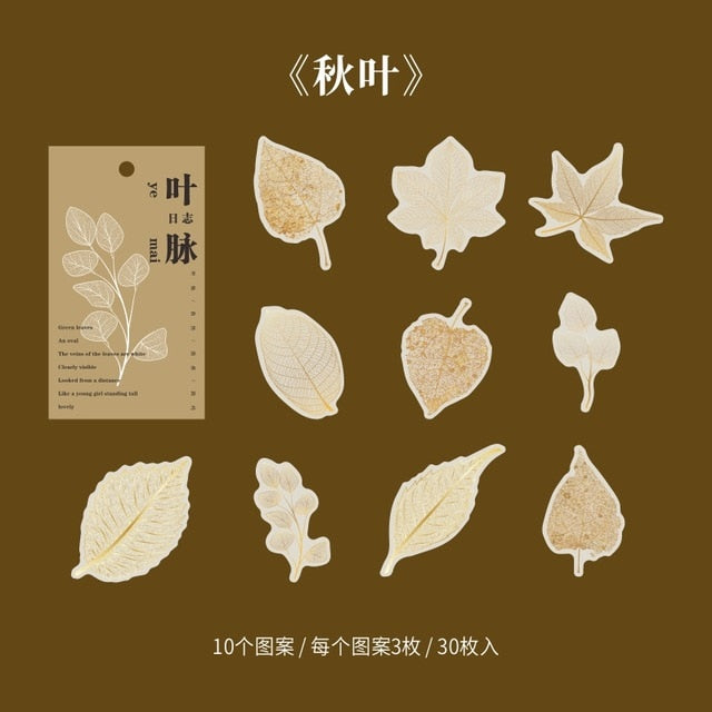 Decorative Leaves - Stickers