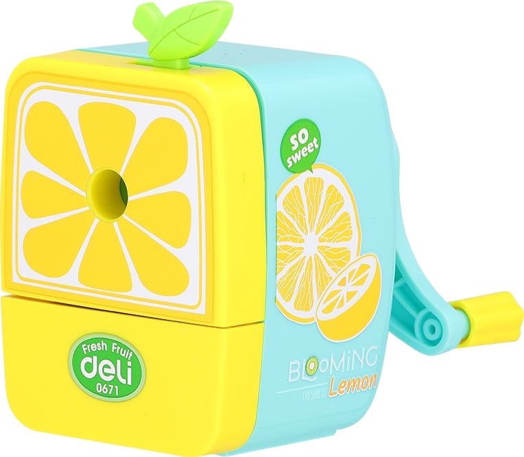 DELI Lemon Rotary Sharpener