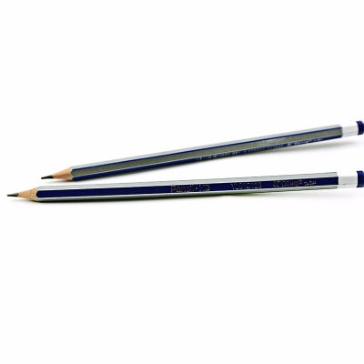 Silver Blue Wooden Pencil